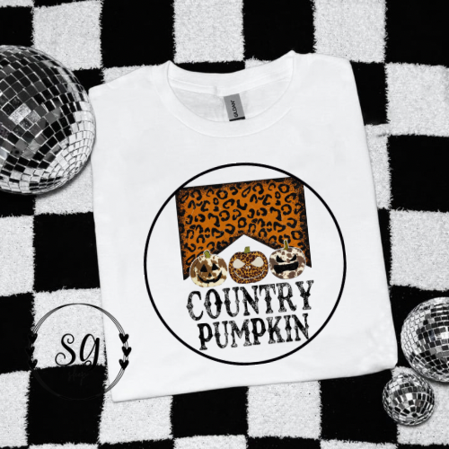 Country Pumpkin Kids Tee