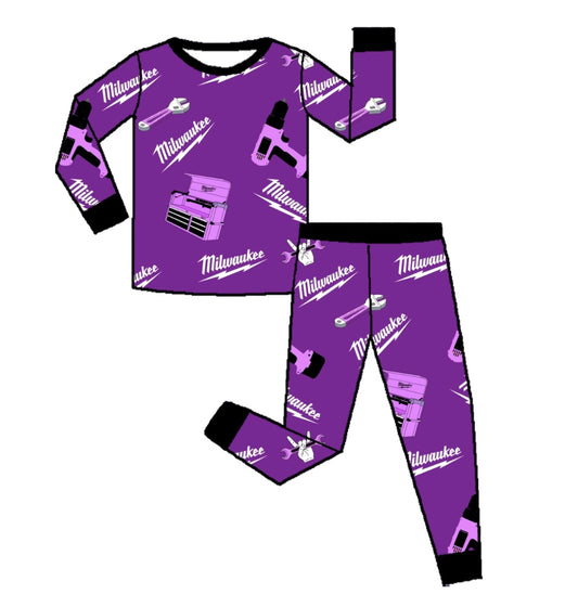 Purple Tool Box 2 Piece