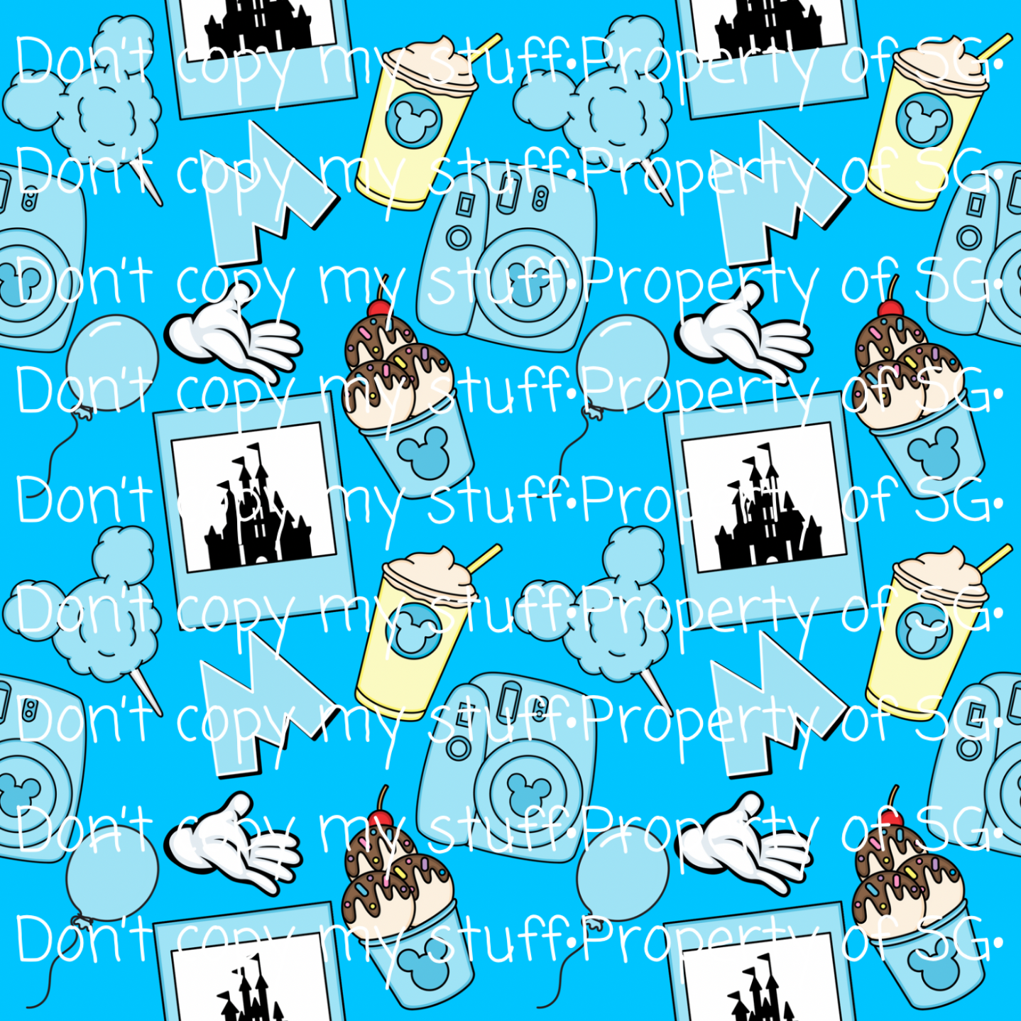 Blue Kingdom Seamless