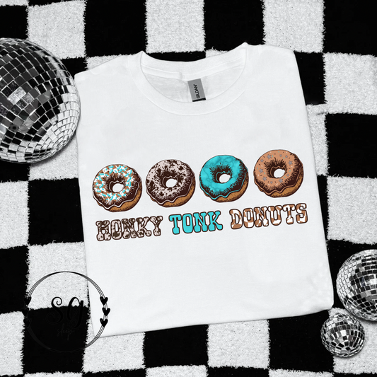 Honky Tonk Donuts tee
