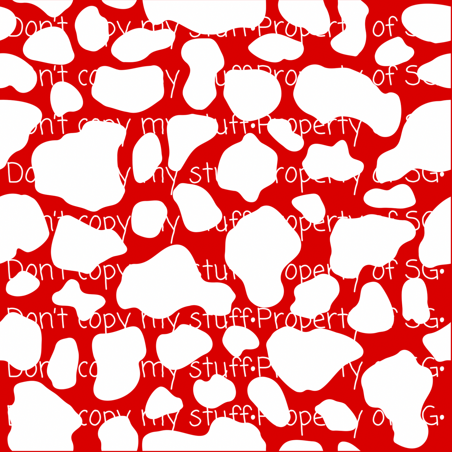 Santa Cow Seamless