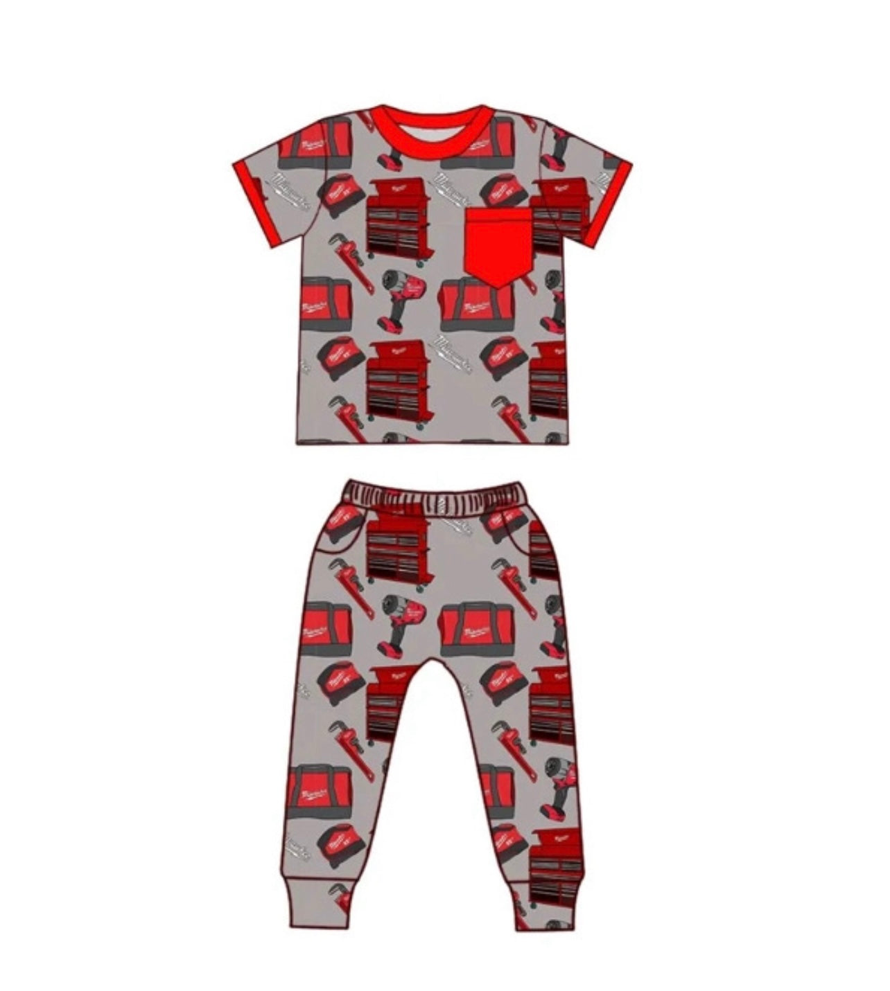 Red Tool Box 2.0 Joggers