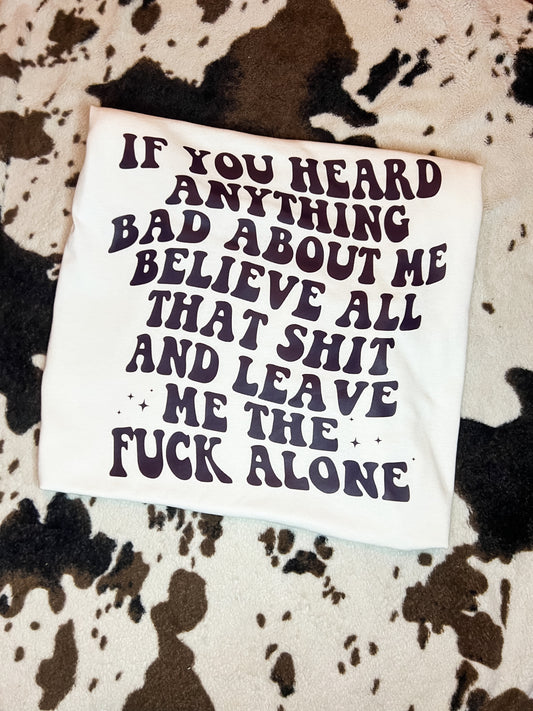 Believe All That Tee