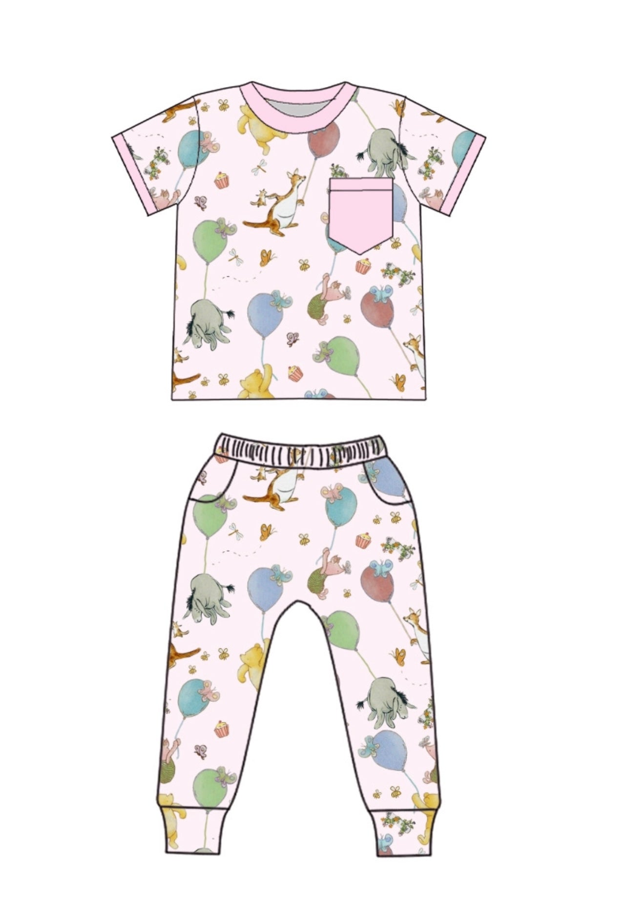 Party In Pink Joggers