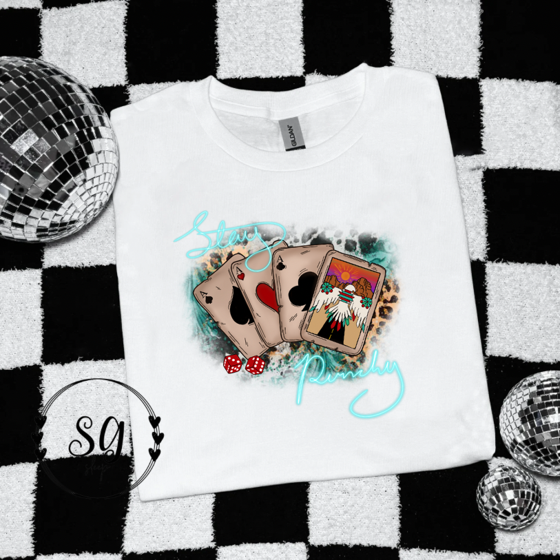 Stay punchy kids tee