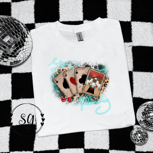 Stay punchy kids tee