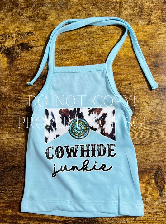 Cowhide Junkie Kids Tee