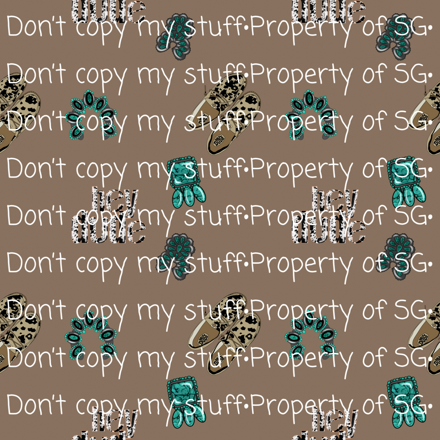 Punchy Dudes Seamless