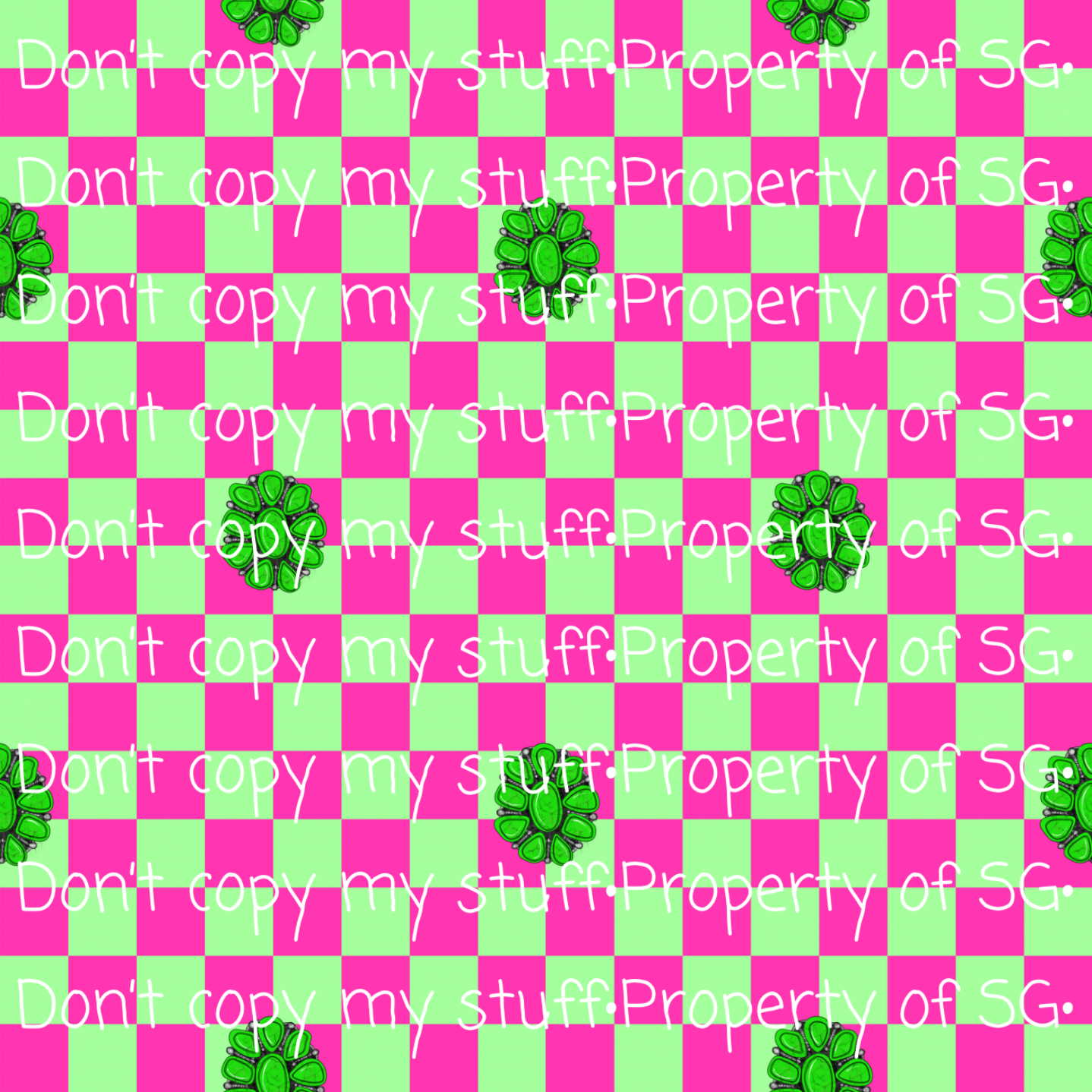 Punchy Checkered Seamless