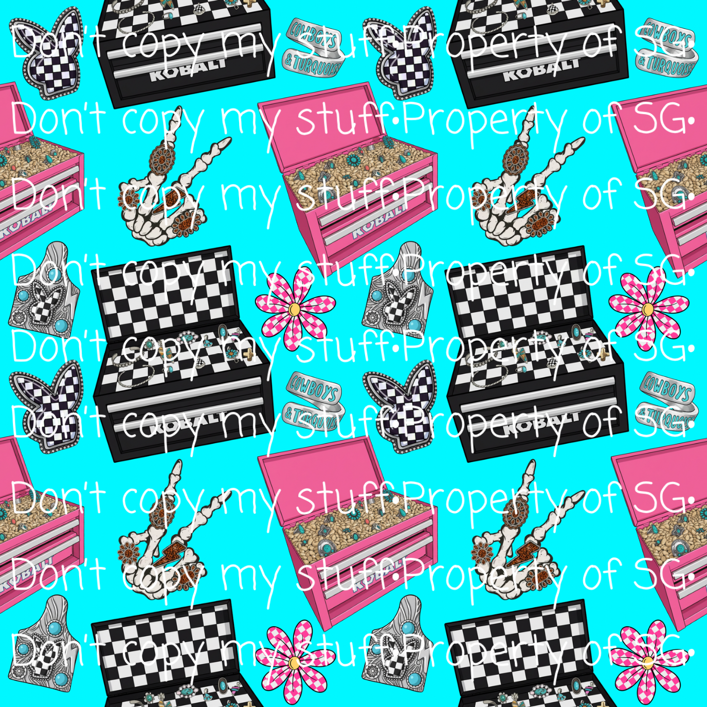 Punchy Stones Seamless