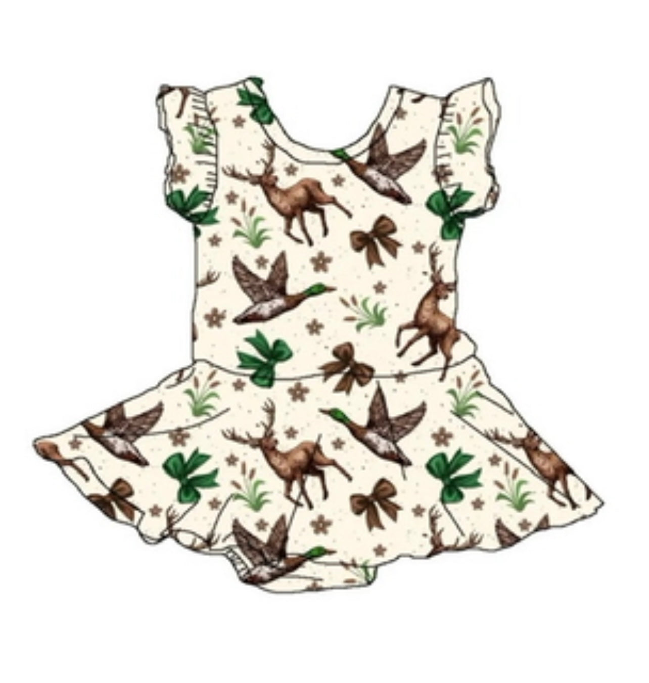 Ducks, Bucks & Bows Twirl