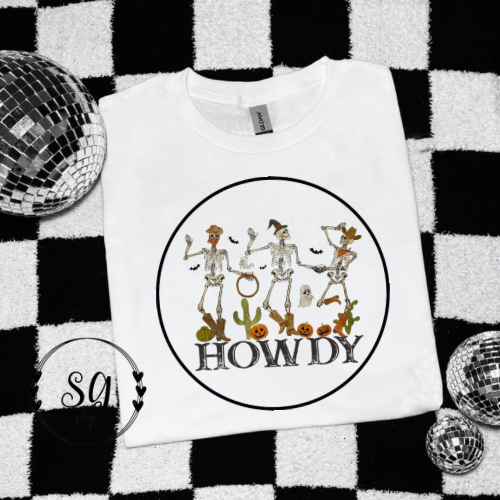 Howdy Skellies Kids Tee