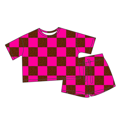 Wild Checks Comfy Set