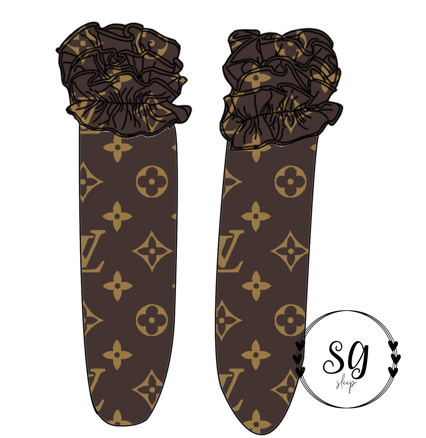 Ruffled Boot Socks