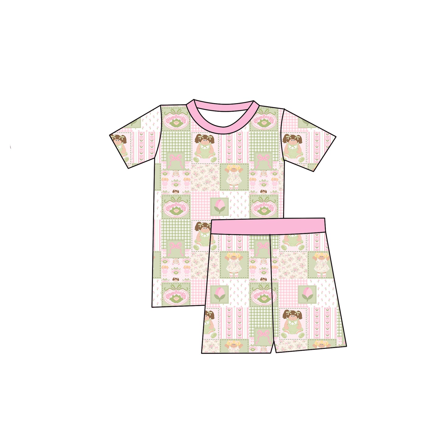 That Girl Pajama Shorts Set