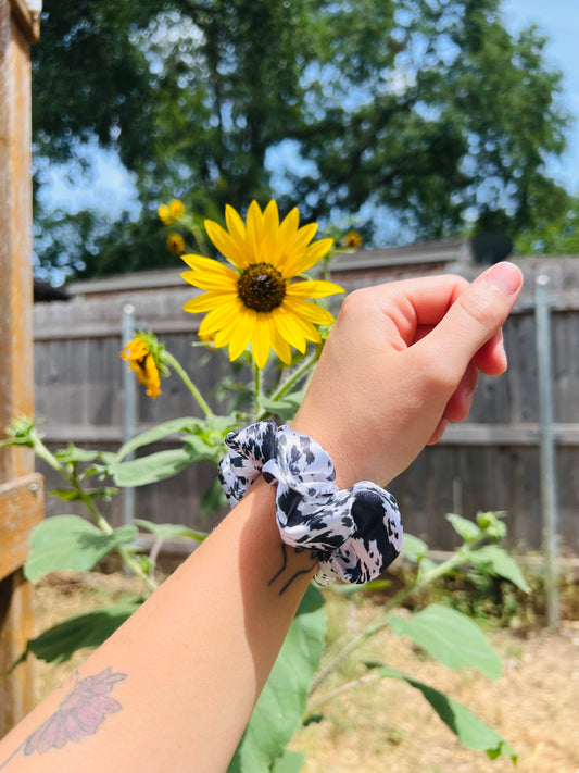Cow Scrunchy
