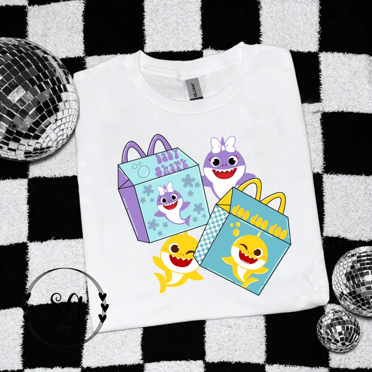 Shark meals tee