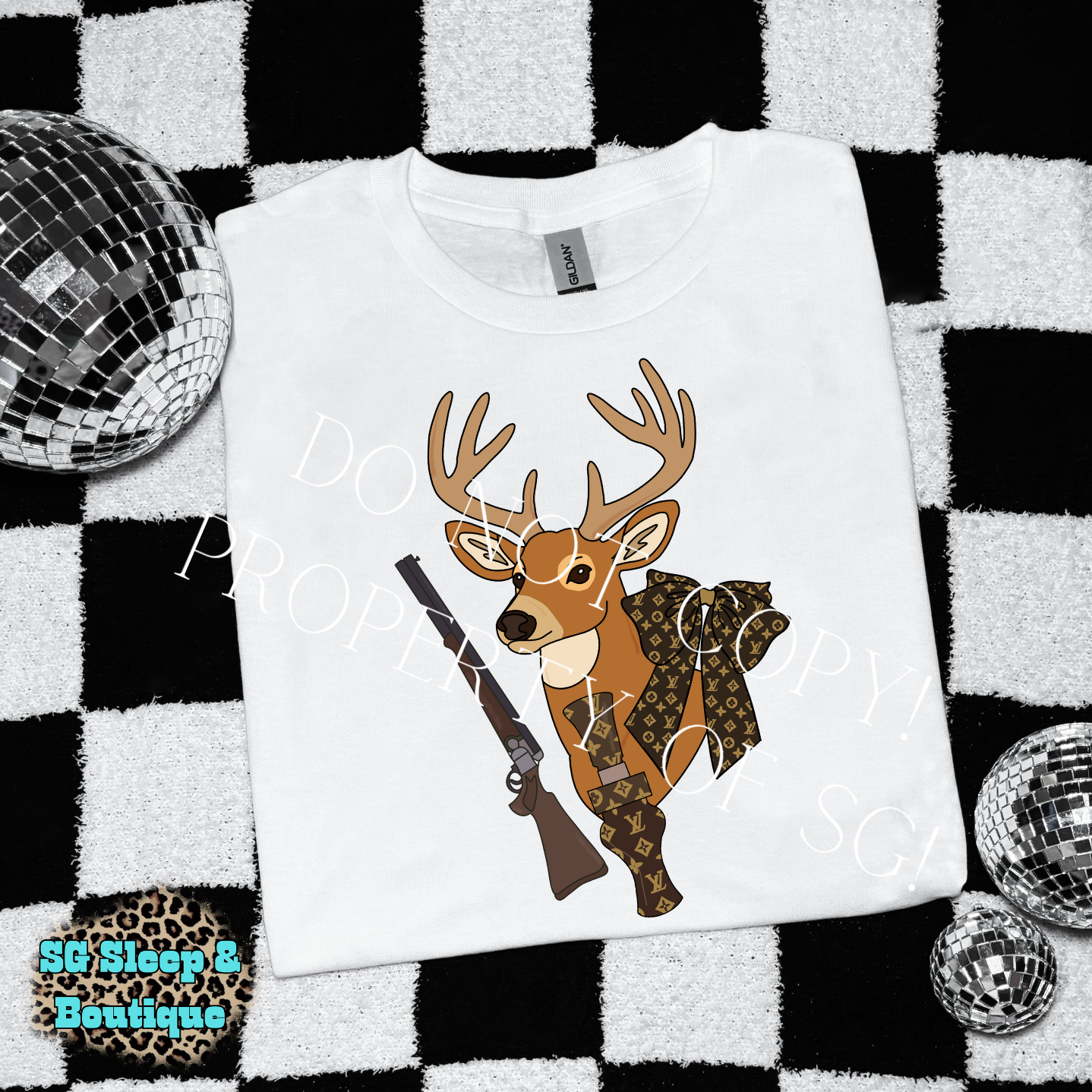 Boujee Deer Hunter PNG