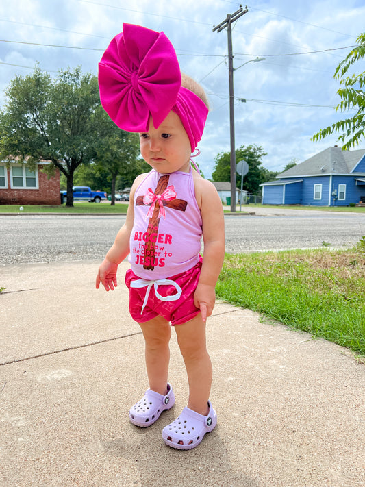 The bigger the Bow Kids Tee