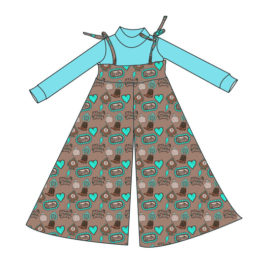 Howdy Flare Romper & Top
