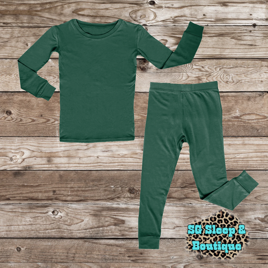 Hunter Green 2 Piece