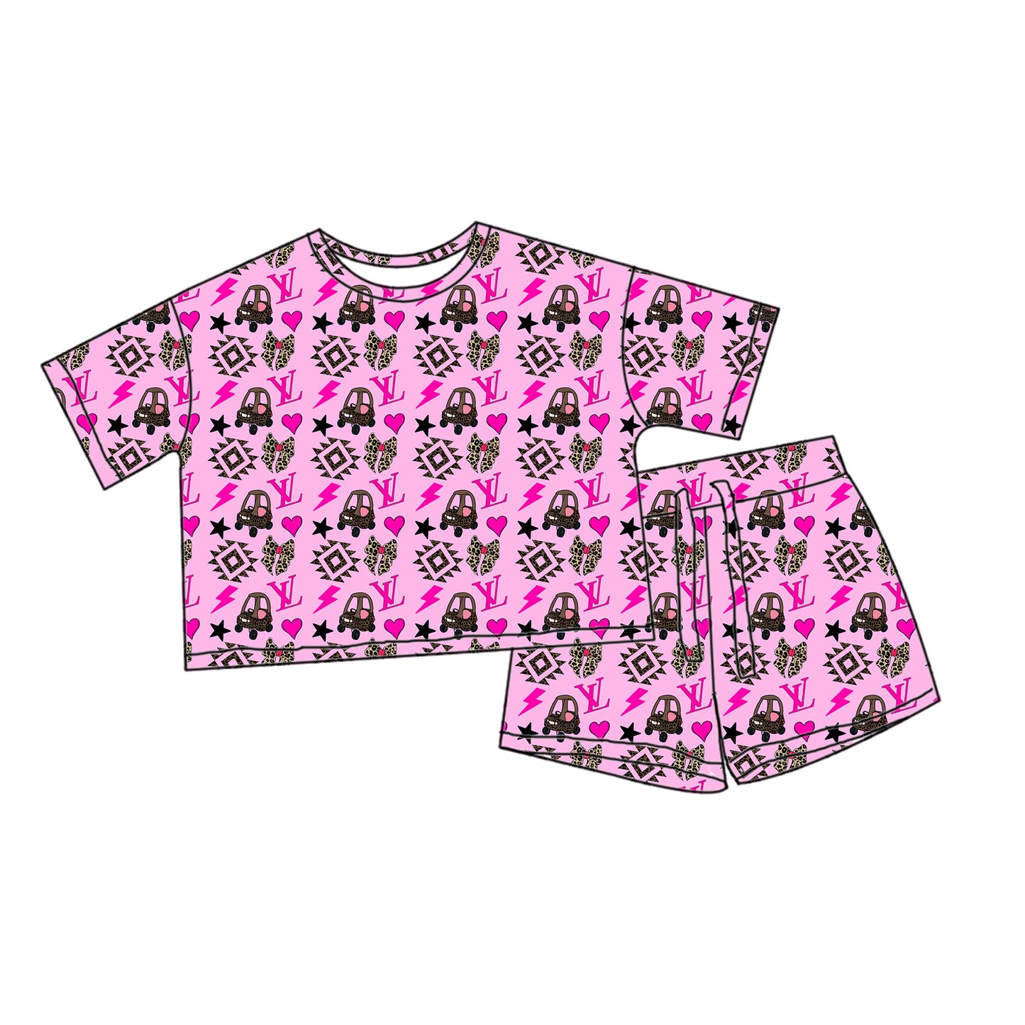 Honking In Leopard Comfy Set