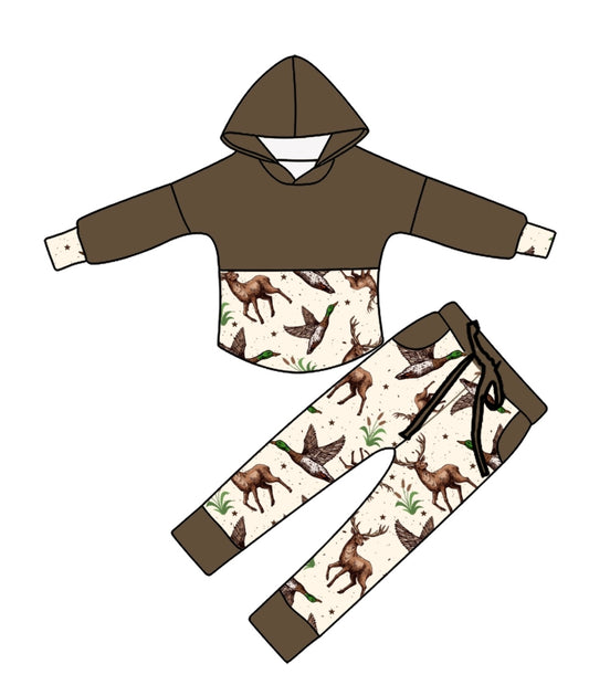Ducks & Bucks Pullover Set