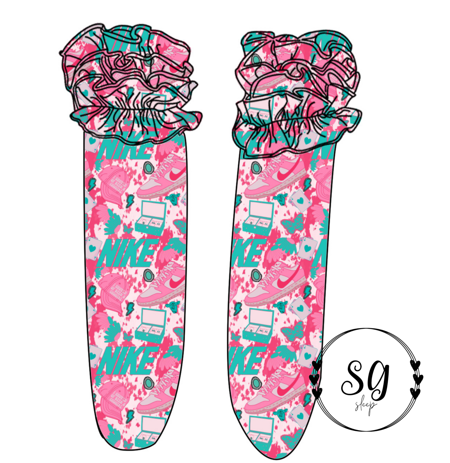 Ruffled Boot Socks