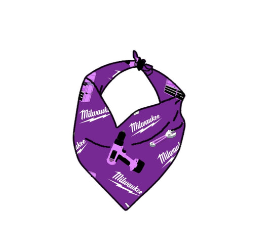 Purple Tool Box Bib