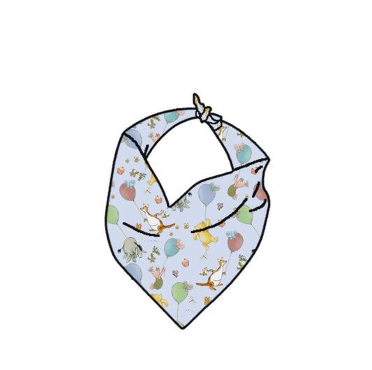 Party In Blue Bib