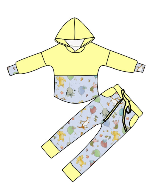 Party In Blue Pullover Set
