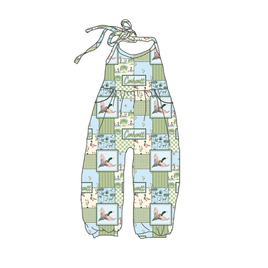 The Pond Halter Romper