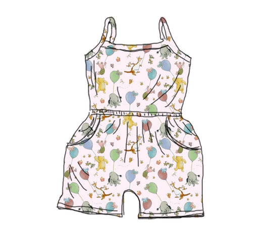 Party In Pink Romper