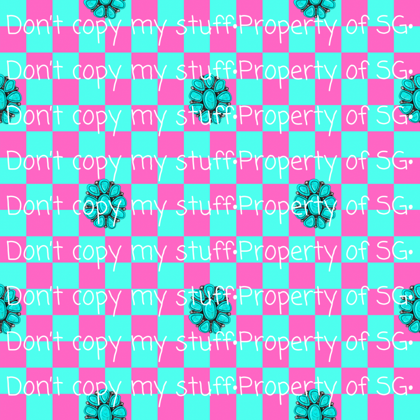 Beachy Checkered Seamless