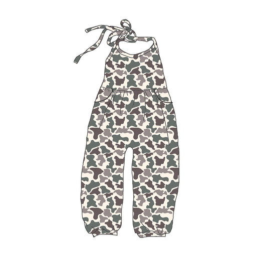 I’m a Doe-Light Halter Romper