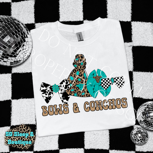 Bows & Conchos Kids Tee