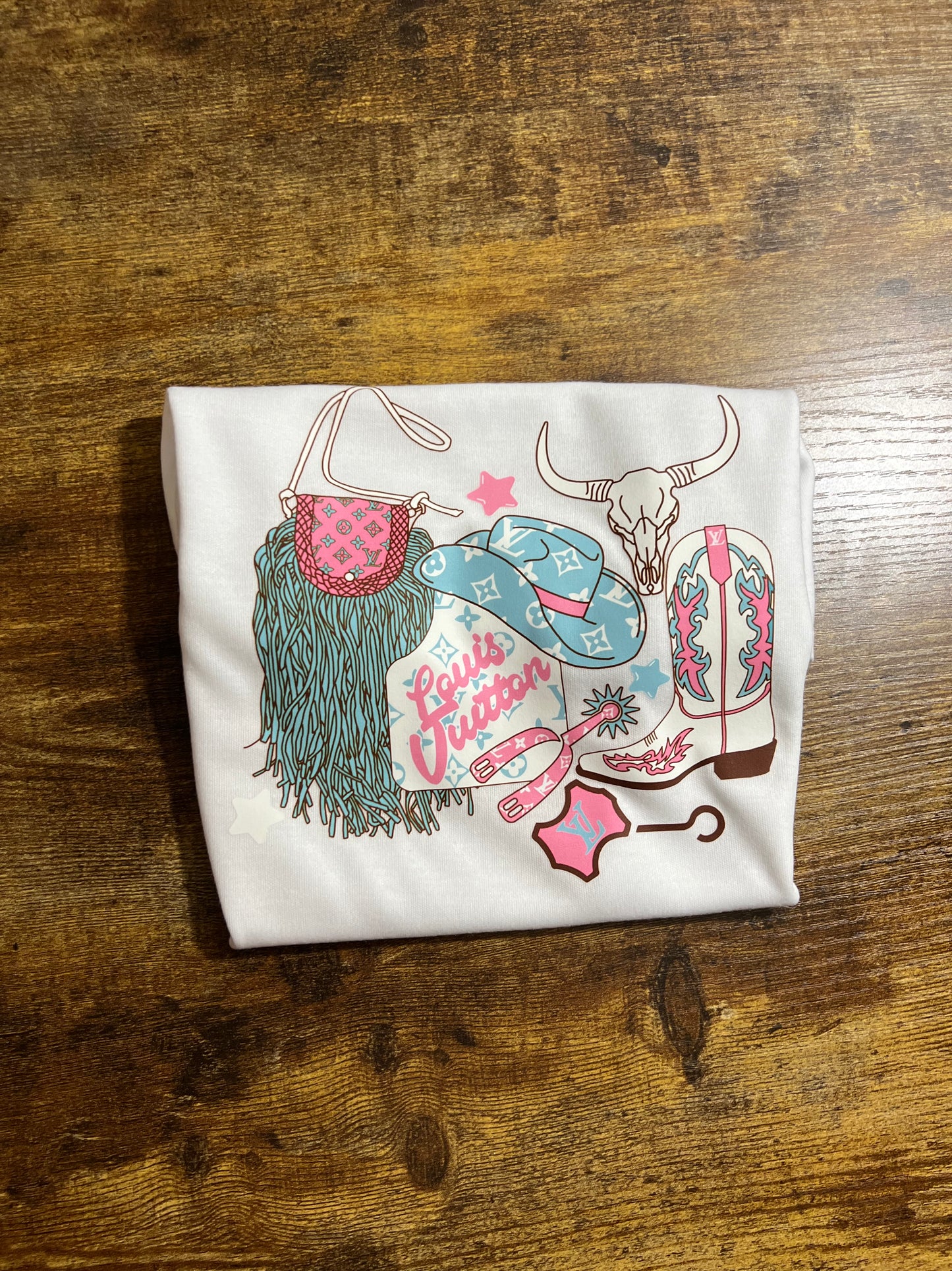 Rhinestone Cowgirl Kids Tee