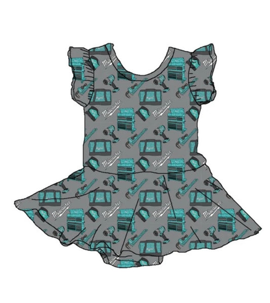 Turquoise Tool Box Twirl