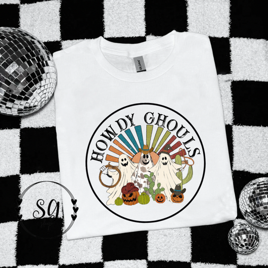 Howdy Ghouls Kids Tee