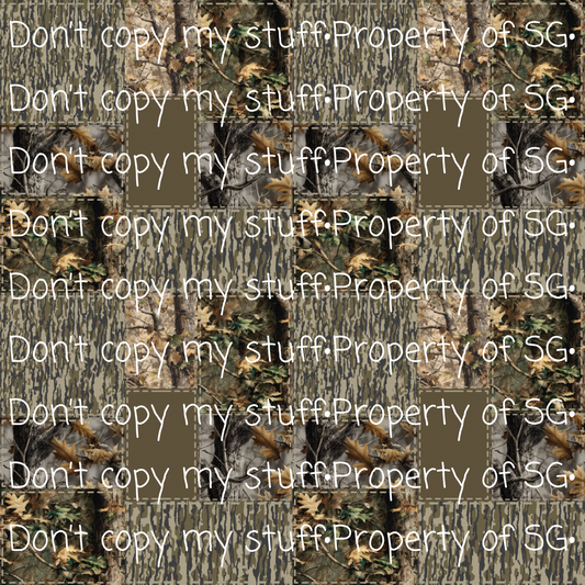 All The Camo Patchwork Seamless
