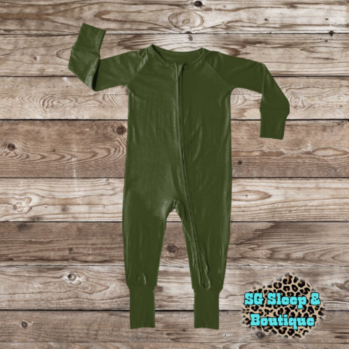 Army Green Zippy