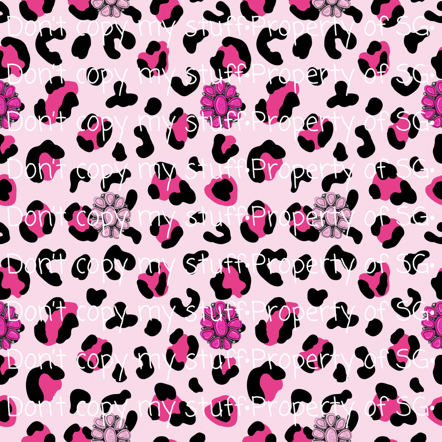 Punchy Pink Leopard Seamless