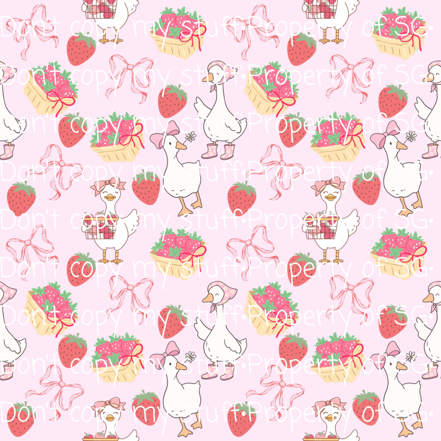 Strawberry Goose Seamless