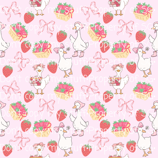 Strawberry Goose Seamless
