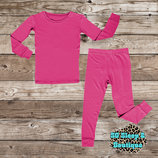 Hot Pink 2 Piece