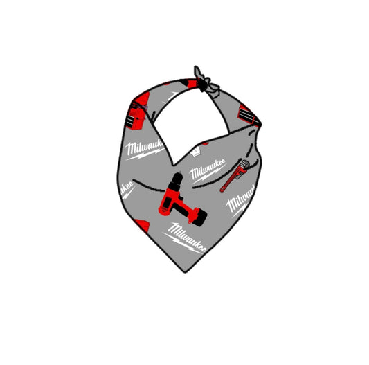 Red Tool Box Bib