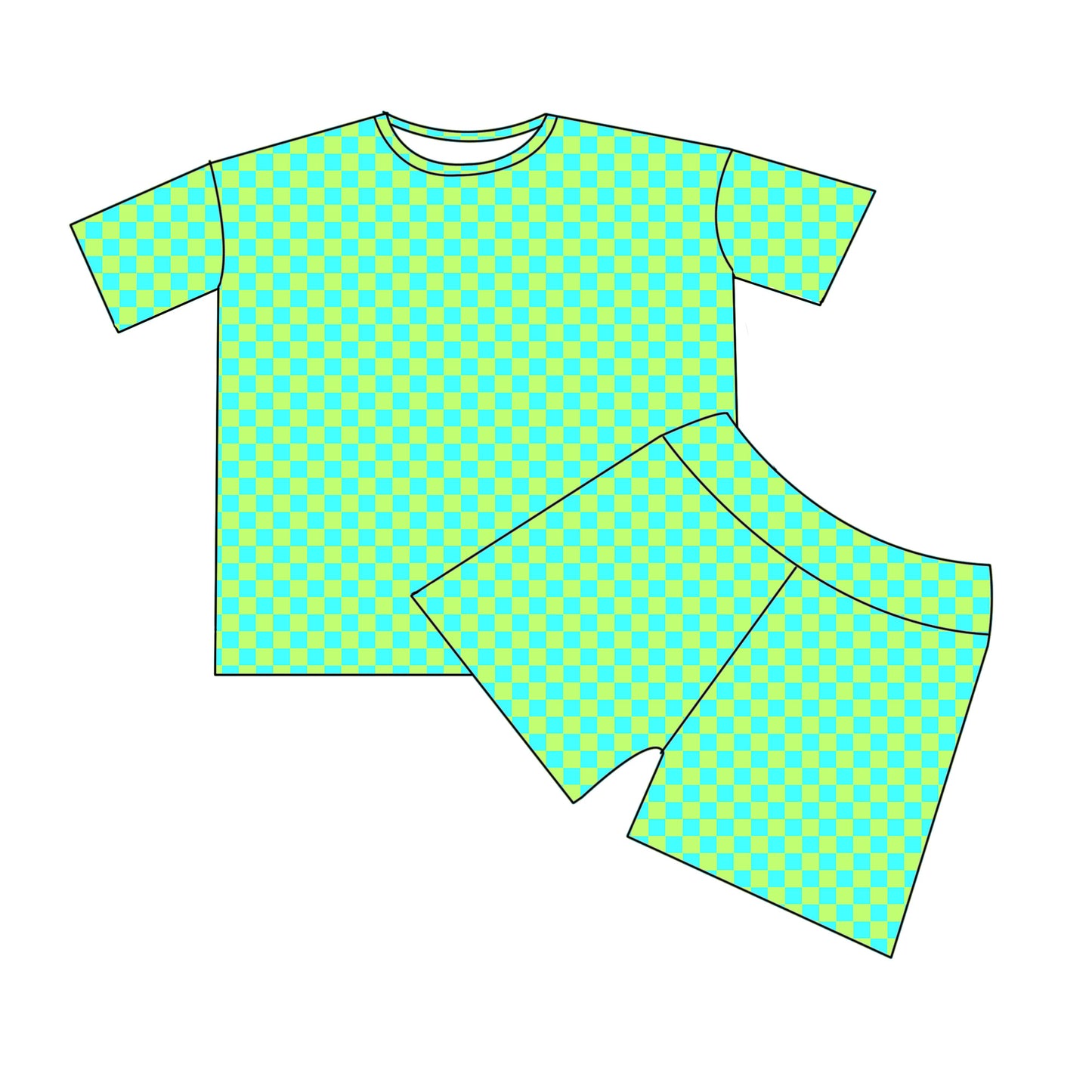 Rad Checks Mama Biker Set