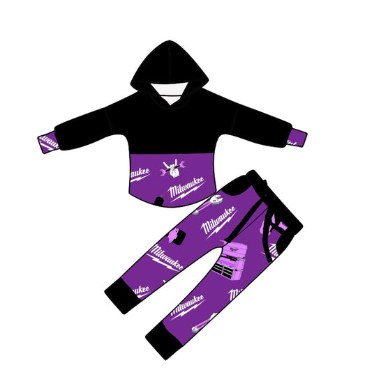 Purple Tool Box Pullover Set