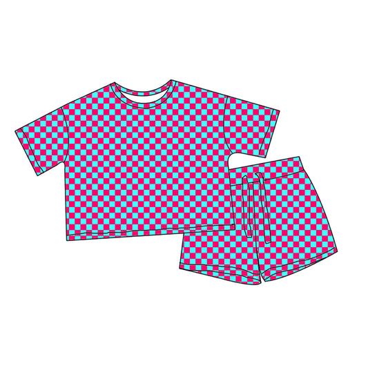 Cutesy Checks Mama Comfy Set