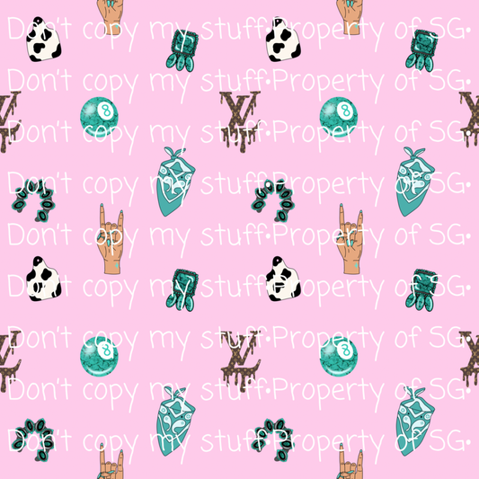 Rock On Cowgirl 2.0 Seamless